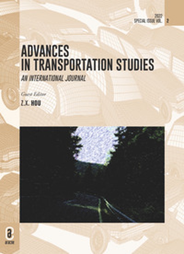 Advances in transportation studies. An international journal - Librerie.coop Advances in transportation studies. An international journal - Librerie.coop