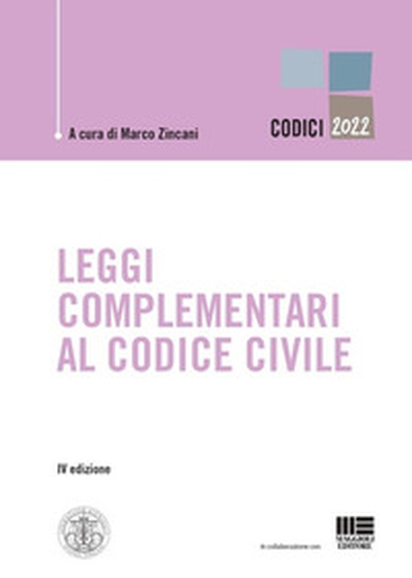 Leggi complementari al Codice Civile - Librerie.coop Leggi complementari al Codice Civile - Librerie.coop