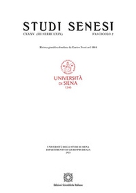 Studi senesi. Rivista giuridica - Vol. 2 - Librerie.coop