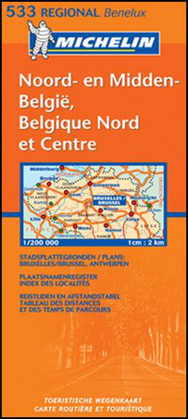 Belgique nord & centre-Noord & midden België 1:200.000 - Librerie.coop Belgique nord & centre-Noord & midden België 1:200.000 - Librerie.coop
