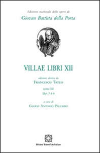 Villae libri 12 - Vol. 3 - Librerie.coop