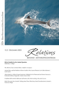Relations. Beyond Anthropocentrism - Vol. 11\2 - Librerie.coop