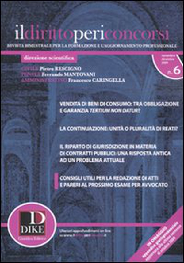 Il diritto per i concorsi - Vol. 6 - Librerie.coop Il diritto per i concorsi - Vol. 6 - Librerie.coop