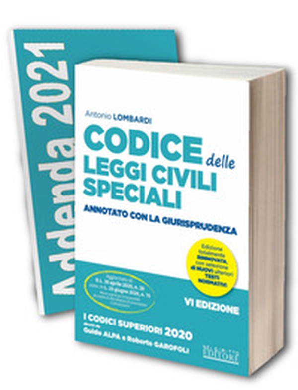 Codice delle leggi civili speciali annotato con la giurisprudenza-Addenda di aggiornamento online - Librerie.coop Codice delle leggi civili speciali annotato con la giurisprudenza-Addenda di aggiornamento online - Librerie.coop