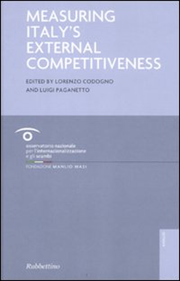 Measuring Italy's external competitiveness - Librerie.coop Measuring Italy's external competitiveness - Librerie.coop