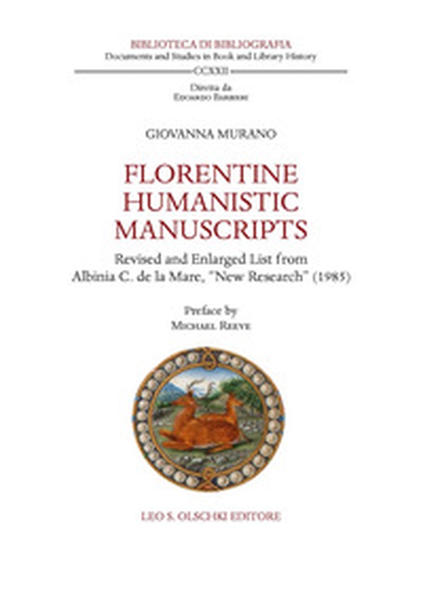 Florentine humanistic manuscripts. Revised and enlarged list from Albinia C. de la Mare, «New Research» (1985) - Librerie.coop Florentine humanistic manuscripts. Revised and enlarged list from Albinia C. de la Mare, «New Research» (1985) - Librerie.coop