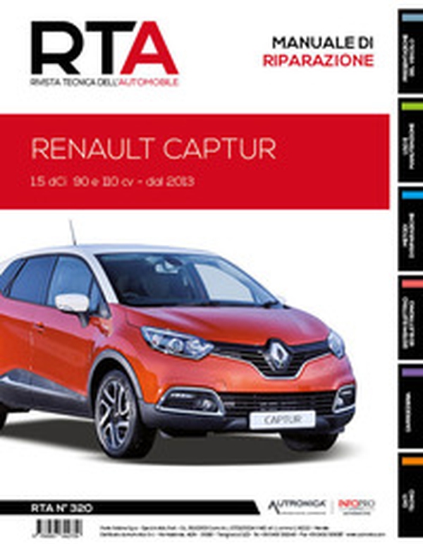 Renault Captur. 1.5 dCi 90 e 110 CV - dal 2013 - Librerie.coop Renault Captur. 1.5 dCi 90 e 110 CV - dal 2013 - Librerie.coop