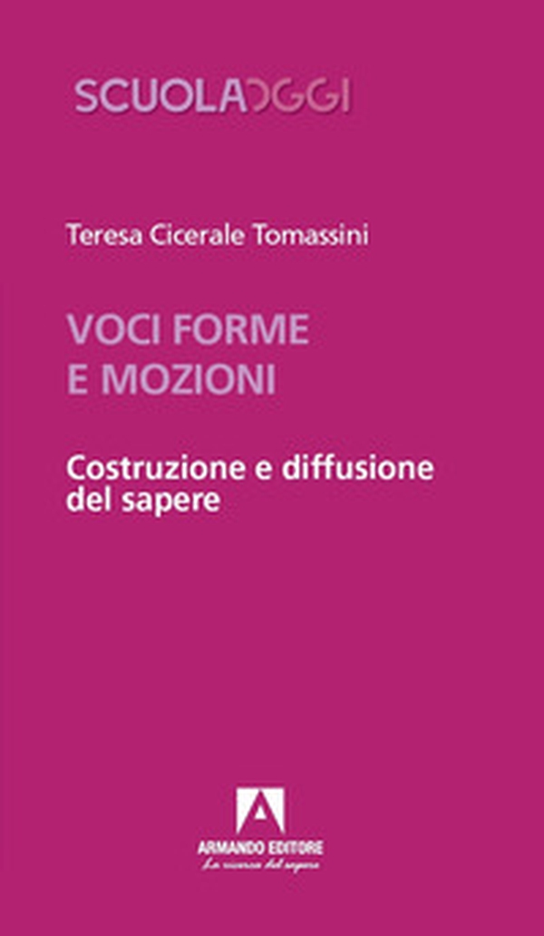 Voci, forme e mozioni. Costruzione e diffusione del sapere - Librerie.coop Voci, forme e mozioni. Costruzione e diffusione del sapere - Librerie.coop