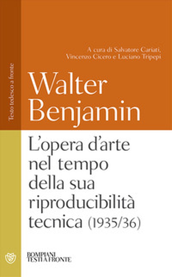 L'opera d'arte nel tempo della sua riproducibilità tecnica (1935-36). Testo tedesco a fronte - Librerie.coop L'opera d'arte nel tempo della sua riproducibilità tecnica (1935-36). Testo tedesco a fronte - Librerie.coop