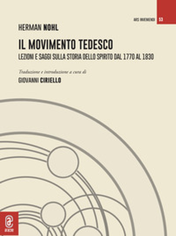 Il movimento tedesco. Lezioni e saggi sulla storia dello spirito dal 1770 al 1830 - Librerie.coop Il movimento tedesco. Lezioni e saggi sulla storia dello spirito dal 1770 al 1830 - Librerie.coop