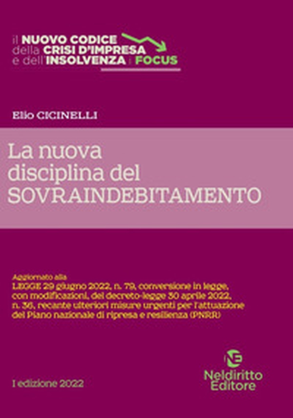 La nuova disciplina del sovraindebitamento - Librerie.coop La nuova disciplina del sovraindebitamento - Librerie.coop