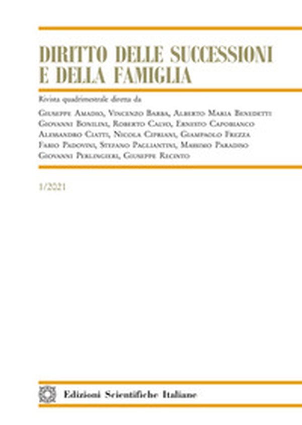 Diritto delle successioni e della famiglia - Vol. 1 - Librerie.coop Diritto delle successioni e della famiglia - Vol. 1 - Librerie.coop