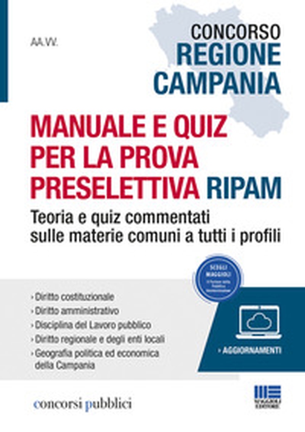 Concorso Regione Campania. Manuale e quiz per la prova preselettiva RIPAM - Librerie.coop Concorso Regione Campania. Manuale e quiz per la prova preselettiva RIPAM - Librerie.coop