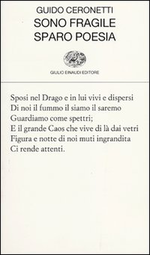 Sono fragile, sparo poesia - Librerie.coop Sono fragile, sparo poesia - Librerie.coop