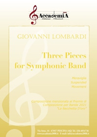 Three pieces for symphonic band - Librerie.coop
