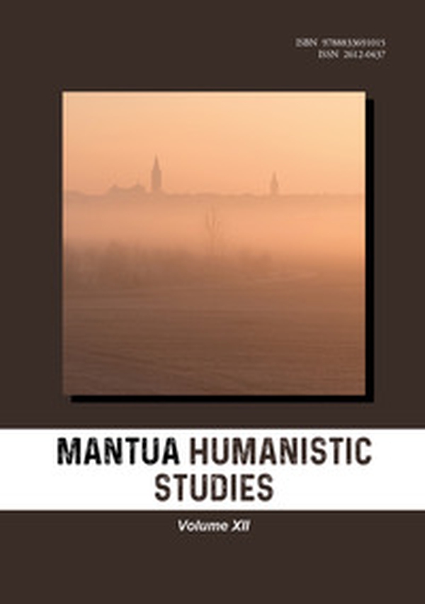 Mantua humanistic studies - Librerie.coop Mantua humanistic studies - Librerie.coop
