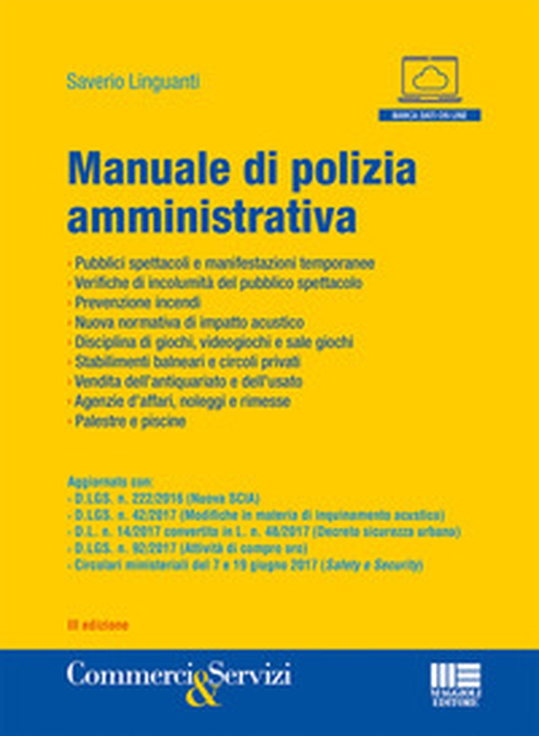 Manuale di polizia amministrativa - Librerie.coop Manuale di polizia amministrativa - Librerie.coop