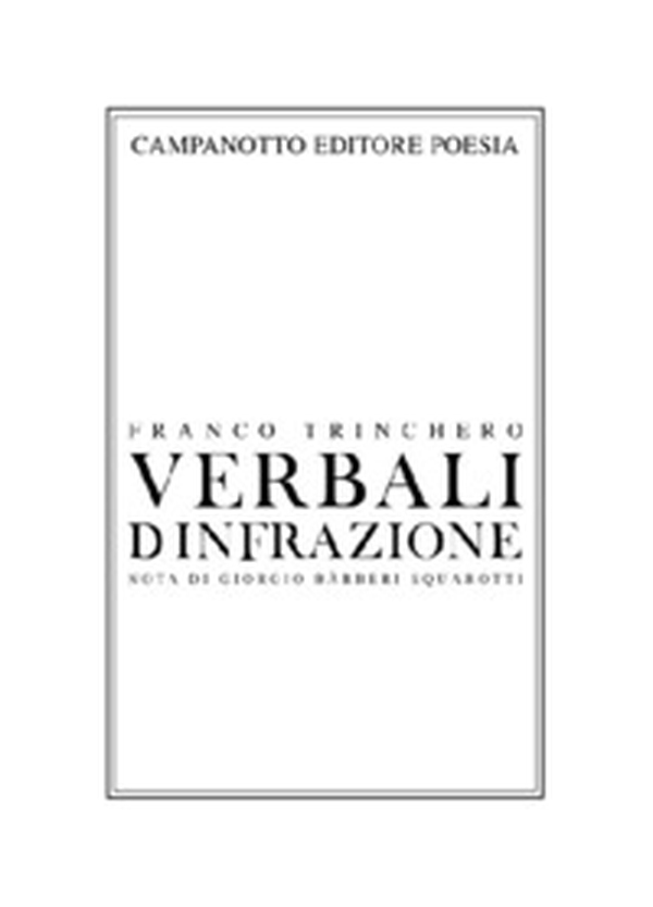 Verbali d'infrazione - Librerie.coop Verbali d'infrazione - Librerie.coop