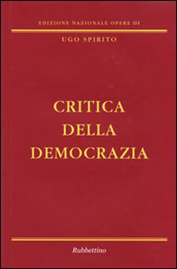 Critica della democrazia - Librerie.coop Critica della democrazia - Librerie.coop