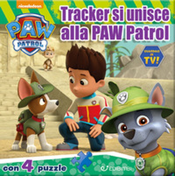 Tracker si unisce alla Paw Patrol. Paw Patrol. Libro puzzle - Librerie.coop Tracker si unisce alla Paw Patrol. Paw Patrol. Libro puzzle - Librerie.coop