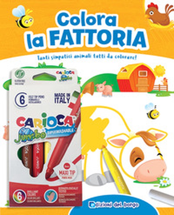 Colora la fattoria. Tanti simpatici animali tutti da colorare! - Librerie.coop Colora la fattoria. Tanti simpatici animali tutti da colorare! - Librerie.coop