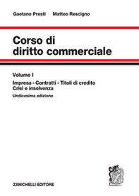 Corso di diritto commerciale - Vol. 1 - Librerie.coop