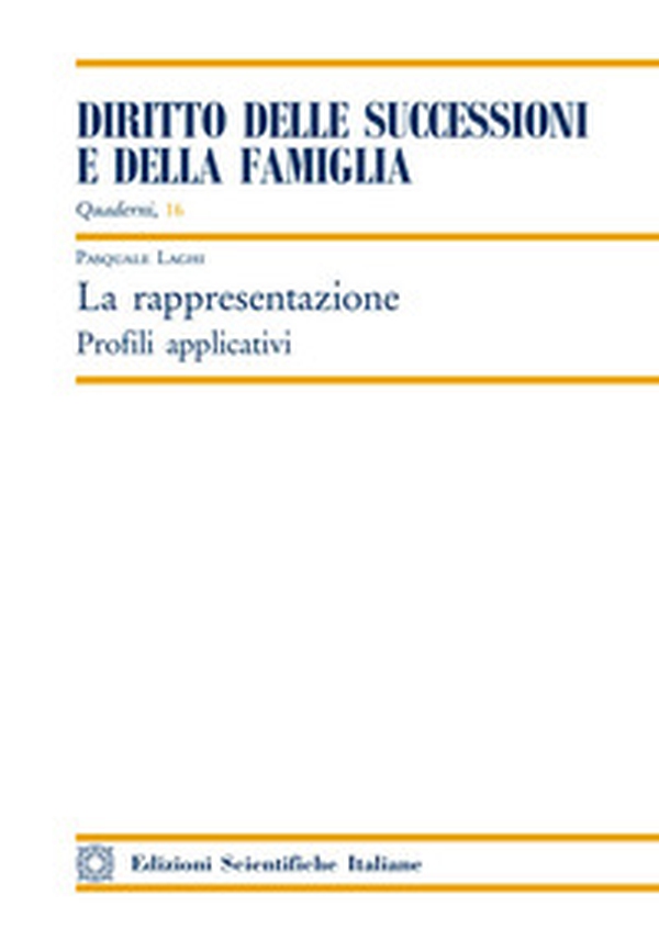 La rappresentazione. Profili applicativi - Librerie.coop La rappresentazione. Profili applicativi - Librerie.coop