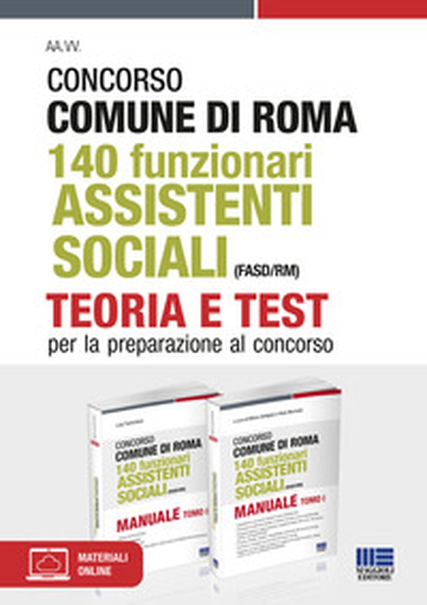 Concorso Comune di Roma. 140 funzionari assistenti sociali (FASD/RM). Teoria e test per la preparazione al concorso - Librerie.coop Concorso Comune di Roma. 140 funzionari assistenti sociali (FASD/RM). Teoria e test per la preparazione al concorso - Librerie.coop