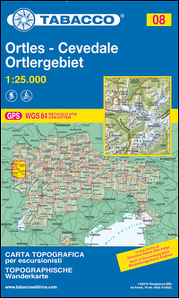 Ortles. Cevedale 1:25.000 - Librerie.coop Ortles. Cevedale 1:25.000 - Librerie.coop