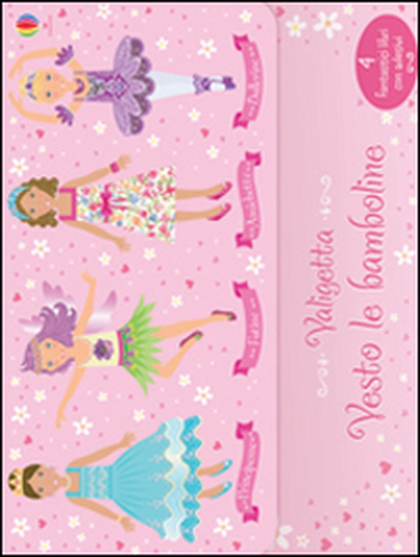 Amichette-Ballerine-Fatine-Principesse. Vesto le bamboline. Con adesivi - Librerie.coop Amichette-Ballerine-Fatine-Principesse. Vesto le bamboline. Con adesivi - Librerie.coop