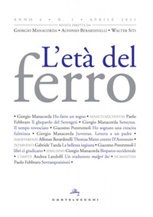 L'età del ferro - Librerie.coop L'età del ferro - Librerie.coop