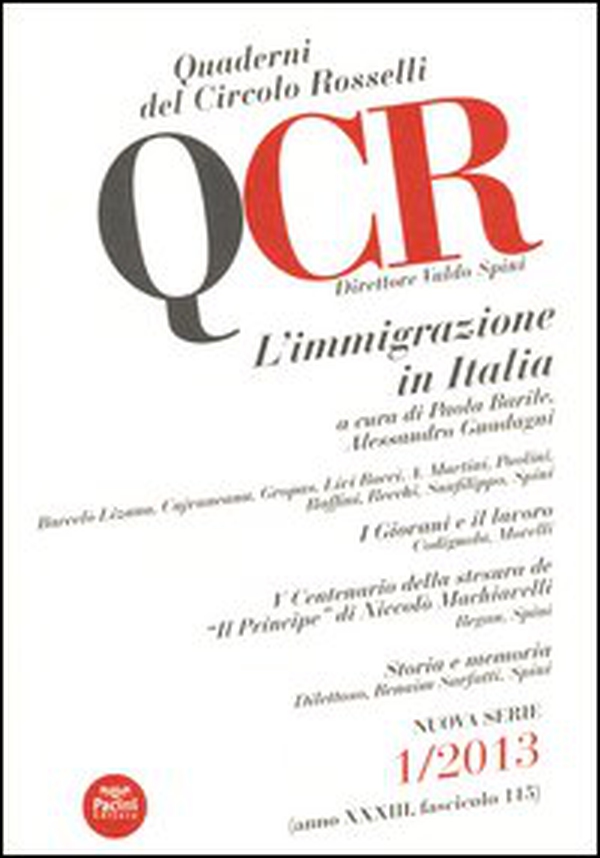 QCR. Quaderni del Circolo Fratelli Rosselli - Librerie.coop QCR. Quaderni del Circolo Fratelli Rosselli - Librerie.coop