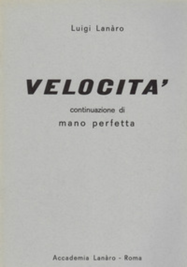 Velocità - Librerie.coop Velocità - Librerie.coop