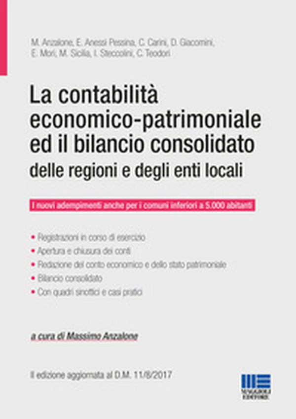La contabilità economico-patrimoniale ed il bilancio consolidato delle regioni e degli enti locali - Librerie.coop La contabilità economico-patrimoniale ed il bilancio consolidato delle regioni e degli enti locali - Librerie.coop