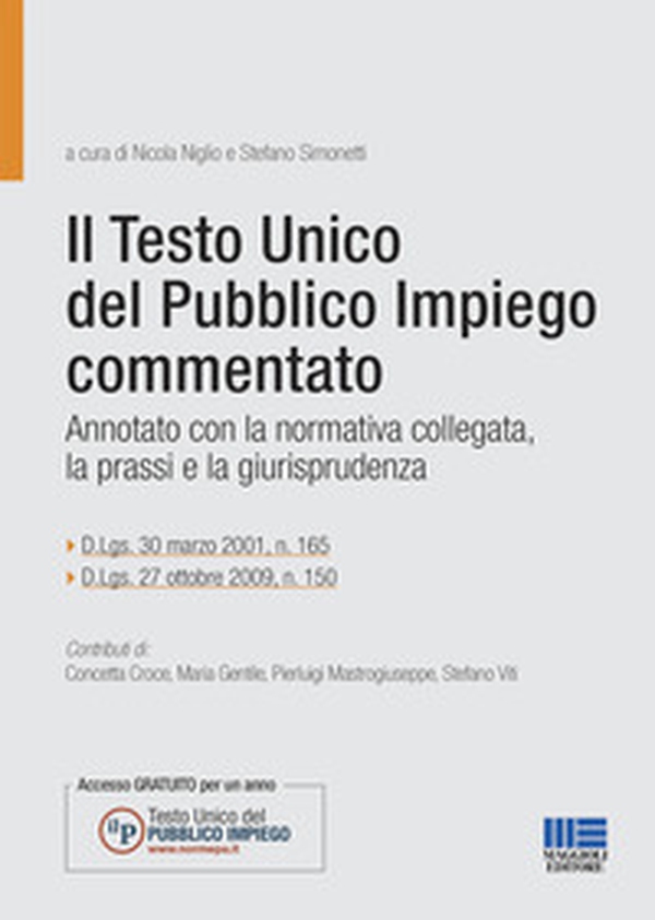 Il testo unico del pubblico impiego commentato - Librerie.coop Il testo unico del pubblico impiego commentato - Librerie.coop