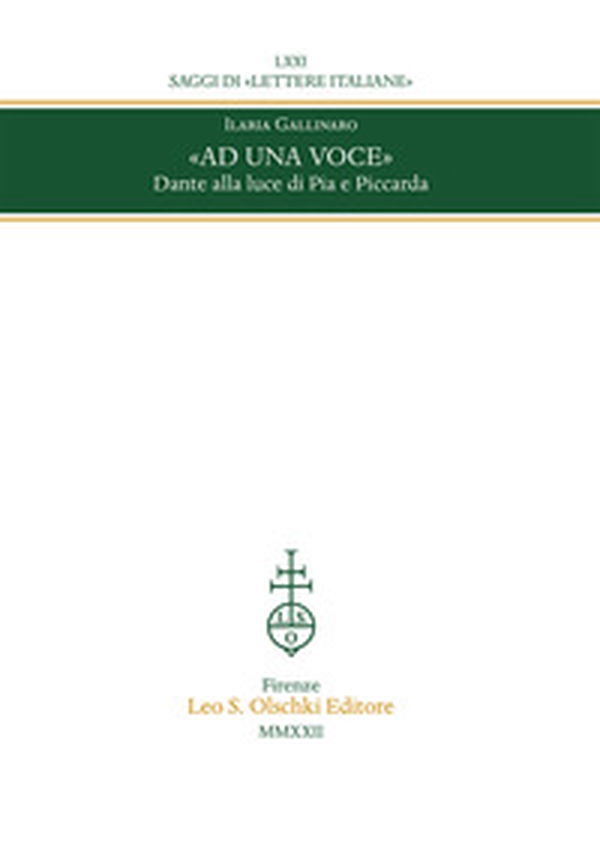 «Ad una voce». Dante alla luce di Pia e Piccarda - Librerie.coop «Ad una voce». Dante alla luce di Pia e Piccarda - Librerie.coop