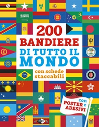 200 bandiere di tutto il mondo con schede staccabili - Librerie.coop