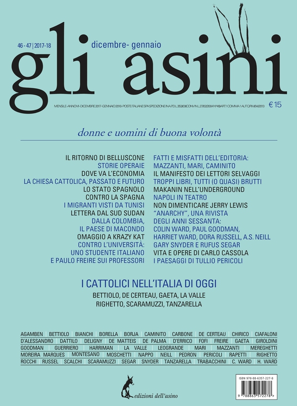 Gli asini n. 46-47 dicembre 2017 - gennaio 2018 - Librerie.coop Gli asini n. 46-47 dicembre 2017 - gennaio 2018 - Librerie.coop