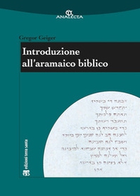 Introduzione all'aramaico biblico - Librerie.coop