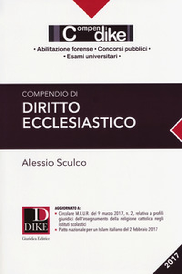 Compendio di diritto ecclesiastico - Librerie.coop Compendio di diritto ecclesiastico - Librerie.coop