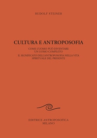 Cultura e antroposofia - Librerie.coop