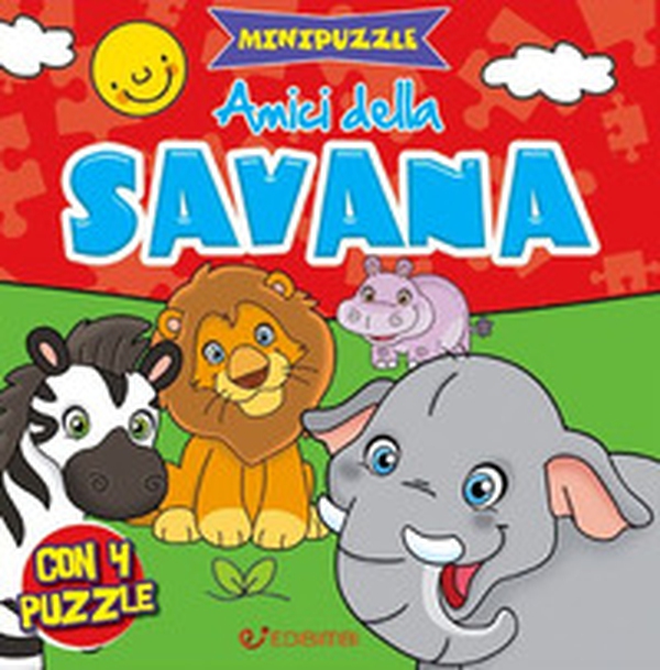 Amici della savana. Minipuzzle - Librerie.coop Amici della savana. Minipuzzle - Librerie.coop