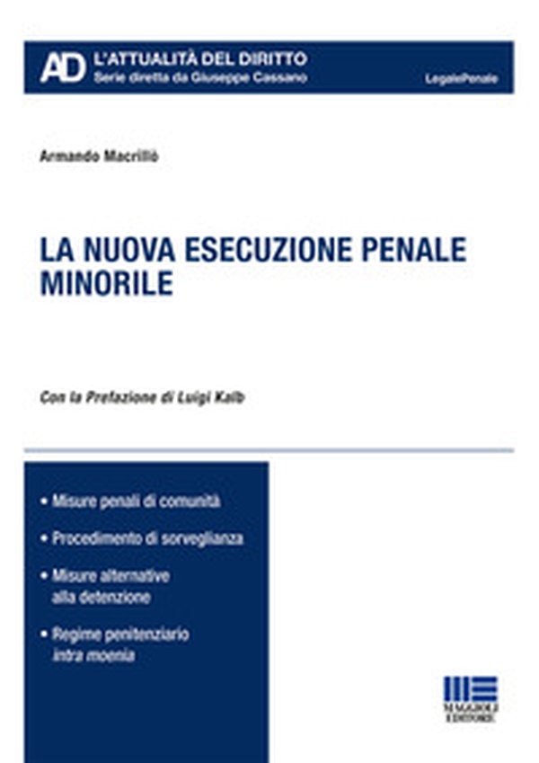 La nuova esecuzione penale minorile - Librerie.coop La nuova esecuzione penale minorile - Librerie.coop