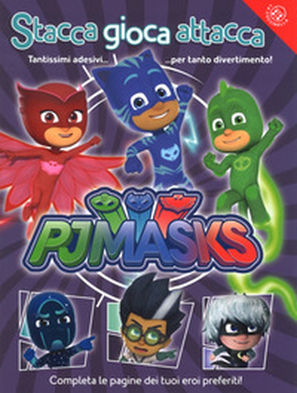 Stacca gioca attacca. Pj Masks. Con adesivi - Librerie.coop Stacca gioca attacca. Pj Masks. Con adesivi - Librerie.coop