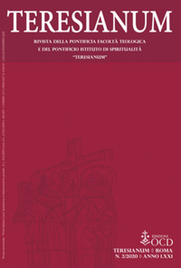 Teresianum. Rivista della Pontificia Facoltà Teologica e del Pontificio Istituto di Spiritualità "Teresianum" - Librerie.coop Teresianum. Rivista della Pontificia Facoltà Teologica e del Pontificio Istituto di Spiritualità "Teresianum" - Librerie.coop