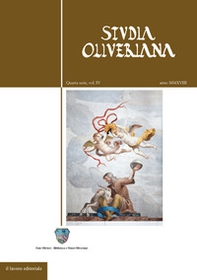 Studia Oliveriana. Quarta serie - Librerie.coop