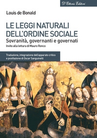 Le leggi naturali dell'ordine sociale. Sovranità, governanti e governati - Librerie.coop