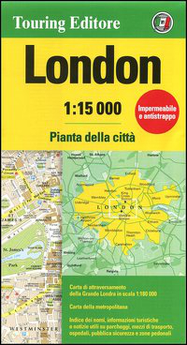 Londra 1:15.000. Pianta della città - Librerie.coop Londra 1:15.000. Pianta della città - Librerie.coop