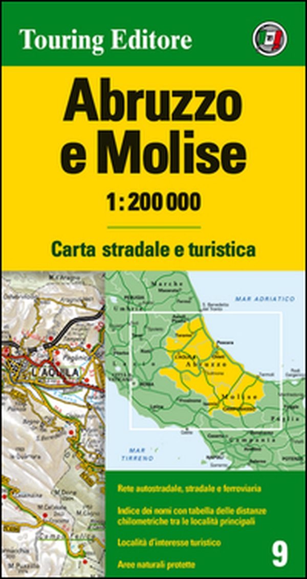 Abruzzo e Molise 1:200.000. Carta stradale e turistica - Librerie.coop Abruzzo e Molise 1:200.000. Carta stradale e turistica - Librerie.coop