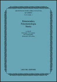 Ermeneutica, fenomenologia, storia - Librerie.coop